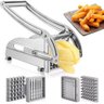 Cortador de Batata Frita Palito em Inox Picador Legumes Fatiador Maquina de Mesa Industrial - 1
