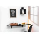 Ver imagem 5 de Mesa Dobrável Retrátil de Parede Cantos Arredondados 80 X 41 Cm Mdp