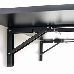 Mesa Dobrável Retrátil de Parede Cantos Arredondados 80 X 41 Cm Mdp - 4