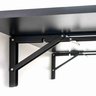 Mesa Dobrável Retrátil de Parede Cantos Arredondados 80 X 41 Cm Mdp - 4