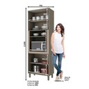 Ver imagem 5 de Paneleiro Torre Quente 01 Forno 71,5 Cm Connect Henn Duna Com Cristal