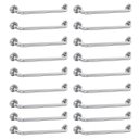 Ver imagem 1 de Alça Apoio 60cm Barra Inox Kit 50 Unidades Suporte Banheiro Box Idoso Gestante Criança Acessibilidad