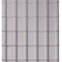 Ver imagem 1 de Kit com 10 Telhas Pvc Colonial 2,42m X 0,88m X 1,7mm 6 Ondas com Kit Fixação Lux Telhas