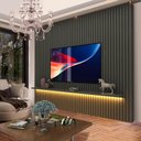 Ver imagem 6 de Painel Ripado para Tv até 85 Polegadas com Led Grafite