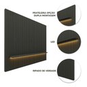 Ver imagem 5 de Painel Ripado para Tv até 85 Polegadas com Led Grafite