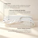 Ver imagem 2 de Kit Protetor de Colchão e Travesseiro 100% Impermeável em Malha Confort Solteiro, Casal, Queen e Kin