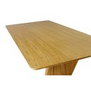 Ver imagem 4 de Mesa de Jantar Orgânica Retangular 220x110 - Castanho Claro