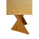 Ver imagem 3 de Mesa de Jantar Orgânica Retangular 220x110 - Castanho Claro