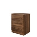 Ver imagem 1 de Mesa de Cabeceira Império 3 Gavetas - Benetil