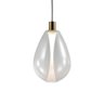 Lustre Pendente Skylight Thunder 4042 G Led Bivolt Dourado / Transparente Ky-4042tg - 3