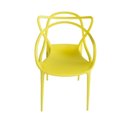 Ver imagem 2 de Cadeira Decorativa Amsterdam Amarelo Facthus