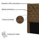 Ver imagem 3 de Cabeceira King 1,95m Toledo Suede - Pallazio Cor Caramelo