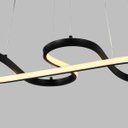 Ver imagem 5 de Lustre Pendente 3 em 1 Arco Infinito Led Perfil Iluminaçao Sala de Jantar Hall de Entrada Restaurant