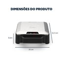 Ver imagem 2 de Sanduicheira Elétrica Multiuso 1000W 127V - Osan500 - Oster