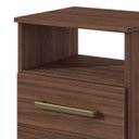 Ver imagem 4 de Mesa de Cabeceira com Nicho e 2 Gavetas Da Vinci Móveis Lopas