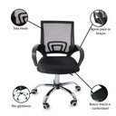 Ver imagem 4 de Cadeira Begônia Ergonômica Tela Mesh Apoio Lombar até 120kg