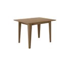 Ver mais imagens de Conjunto Sala de Jantar Mesa Retangular Kate 120cm 4 Cadeiras Josi Marrom/Carvalho