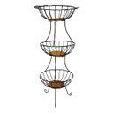 Ver imagem 5 de Fruteira 3 Andares Redonda Minas Rústico 3 Andares Redondo