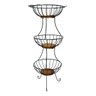 Fruteira 3 Andares Redonda Minas Rústico 3 Andares Redondo - 5