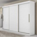 Ver imagem 1 de Guarda-Roupa Casal 3 Portas de Correr 3 Gavetas Valsa