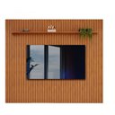 Ver imagem 5 de Painel Ripado para Tv até 75 Polegadas 275,7cm X 240cm Freijó Pratic Dj Móveis