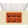 TAPETE DECORAÇÃO DE HALLOWEEN MEDIDA PORTA ABÓBORA COM LARANJA, - 1