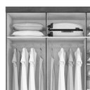 Ver imagem 6 de Guarda-Roupa Casal com Espelho 6 Portas 4 Gavetas Zeus Plus