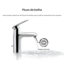 Ver imagem 3 de Misturador Monocomando Kumin Lavatorio Bica Baixa Cromado Kohler 98827BR-4ND-Cp