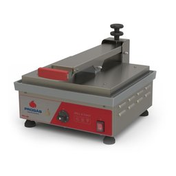 Prensa Sanduicheira Lanche Grill Elétrica 220v Chapa Lisa Alumínio PRA-45E Progás - 4