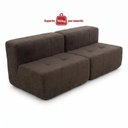 Ver imagem 7 de Sofá Modular Sync 2 Lugares 172cm Marrom Boucle Kappesberg