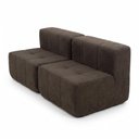 Ver imagem 4 de Sofá Modular Sync 2 Lugares 172cm Marrom Boucle Kappesberg