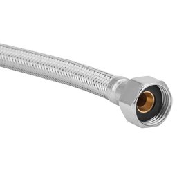 Kit 5 Engate Mangueira Flexível Trançado Aço Inox 40 Cm - 4
