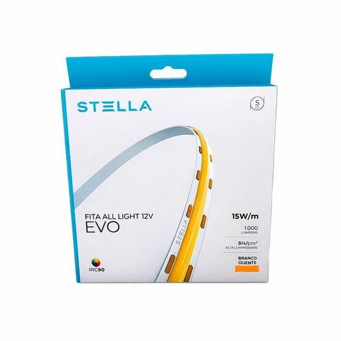 Fita Led All Light Evo 5m 12v Ip20 15w 2700k-stella