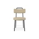 Ver imagem 4 de Kit 6 Cadeiras Ster Sala de Jantar Linho Gengibre - Vallisa Decor