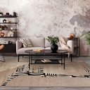 Ver imagem 1 de Tapete para Sala Ancestralidade Fossil Marrom 1,50x2,00m - São Carlos