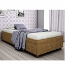 Ver imagem 2 de Cama Box Mônaco Solteiro TCIL Imbuia Rustic