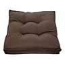 Almofada Futon Decoração 45x45 Cm Marrom Novita - 1