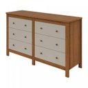 Ver imagem 2 de Cômoda 6 Gavetas Horizontal Maggiore New Móveis Lopas