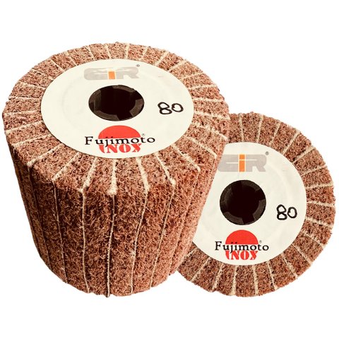 Roda Mista 100 X 100 Mm Scotch + Lixa Grão 60 - Linha Basic