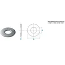 Ver imagem 4 de Kit 2 Barra Roscada 1/2 + 30 Porcas Sextavada + 30 Arruelas