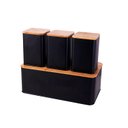 Ver imagem 1 de Conjunto Porta Pão Mimo Bh23352 Metal Preto