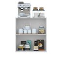 Ver imagem 4 de Aparador Buffet 2 Portas Veneza Multimóveis V3603 Branco Branco