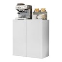 Ver imagem 1 de Aparador Buffet 2 Portas Veneza Multimóveis V3603 Branco Branco