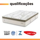 Ver imagem 4 de Colchão Casal Molas Ensacadas D65 Euro Pillow 138x188x33cm Herval