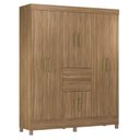 Ver imagem 1 de Guarda Roupa Casal 8 Portas 2 Gavetas Munique D02 Amendola Touch - Mpozenato