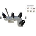 Ver imagem 5 de Galoneira Bracob 3 Gulhas Bc26003+ Mesa 80cm Potencia 250w-