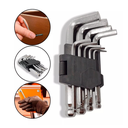 Ver imagem 3 de Jogo de 9 Chaves Allen Tamanho Curta Abaulada Pro