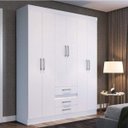 Ver imagem 1 de Guarda-Roupa Opala 6 Portas 3 Gavetas Decibal Móveis