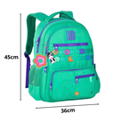 Ver imagem 5 de Mochila de Costas Verde Flower Power 17,5 Rb26231