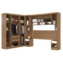 Ver imagem 2 de Quarto de Casal Modena Ambiente 1 Amêndola Branco - Demóbile